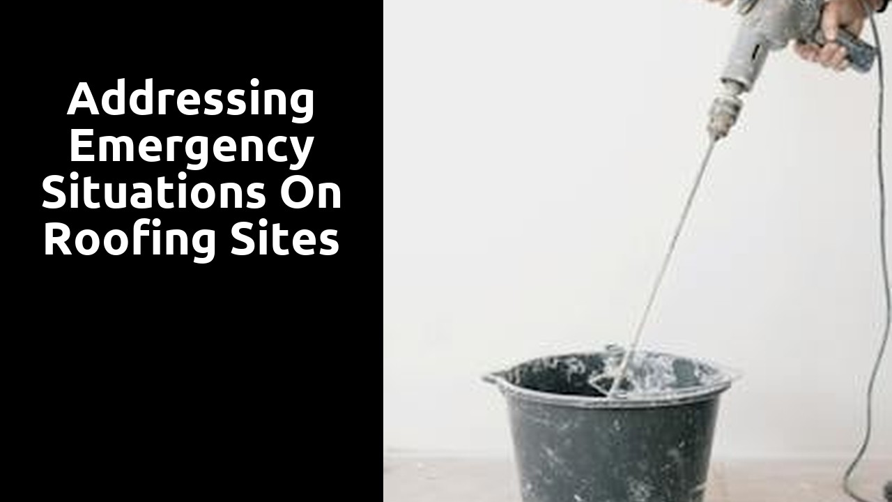 Addressing Emergency Situations on Roofing Sites