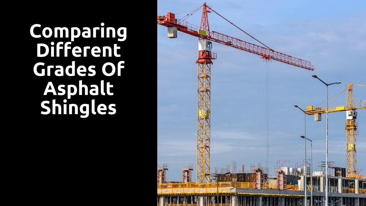 Comparing Different Grades of Asphalt Shingles