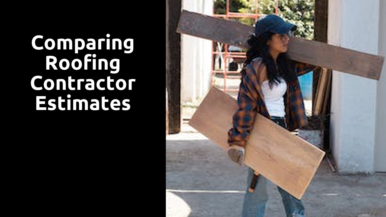 Comparing Roofing Contractor Estimates