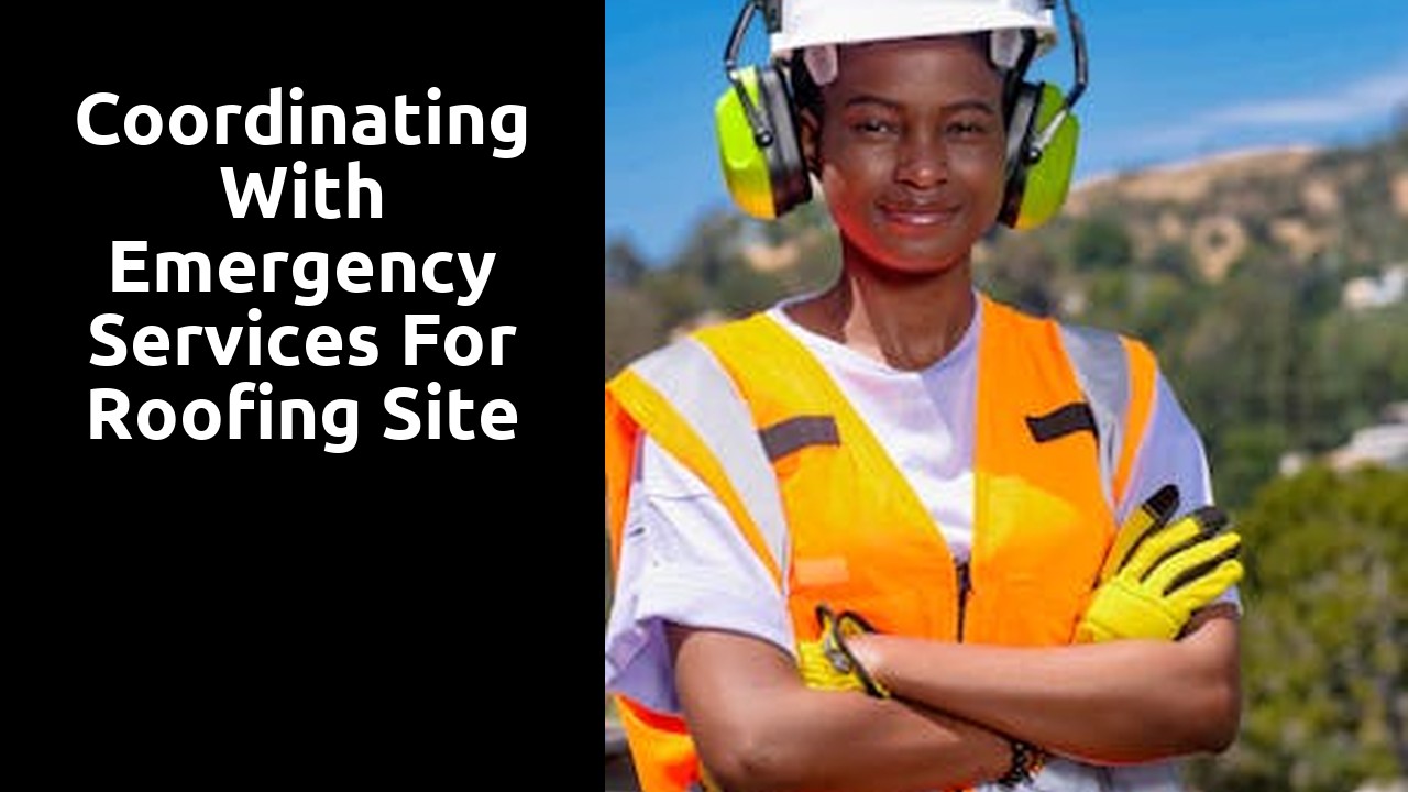 Coordinating with Emergency Services for Roofing Site Incidents