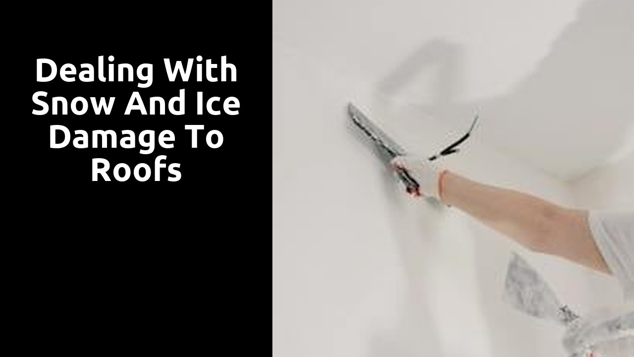 Dealing with Snow and Ice Damage to Roofs