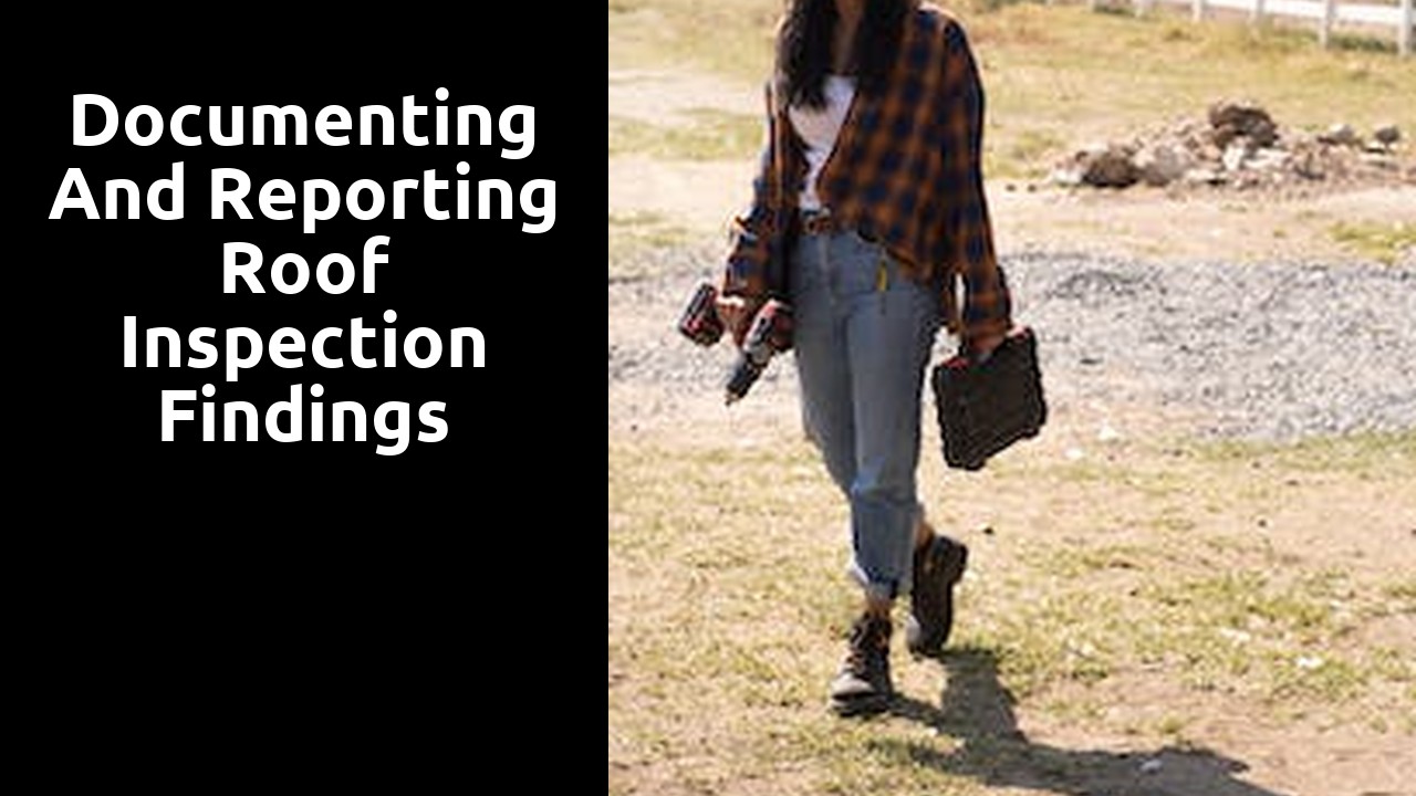 Documenting and Reporting Roof Inspection Findings
