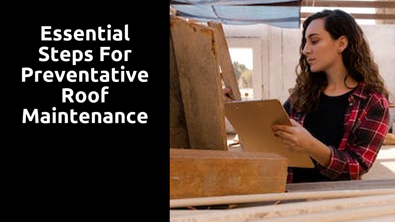 Essential Steps for Preventative Roof Maintenance