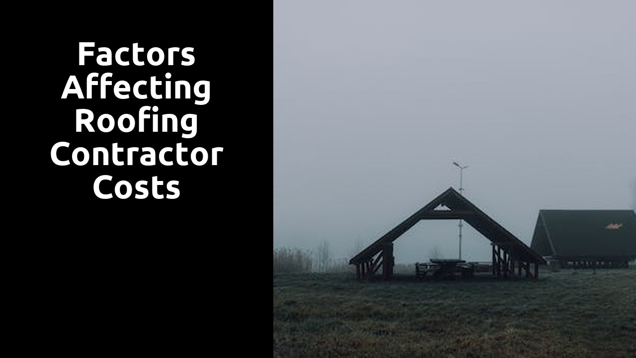 Factors Affecting Roofing Contractor Costs