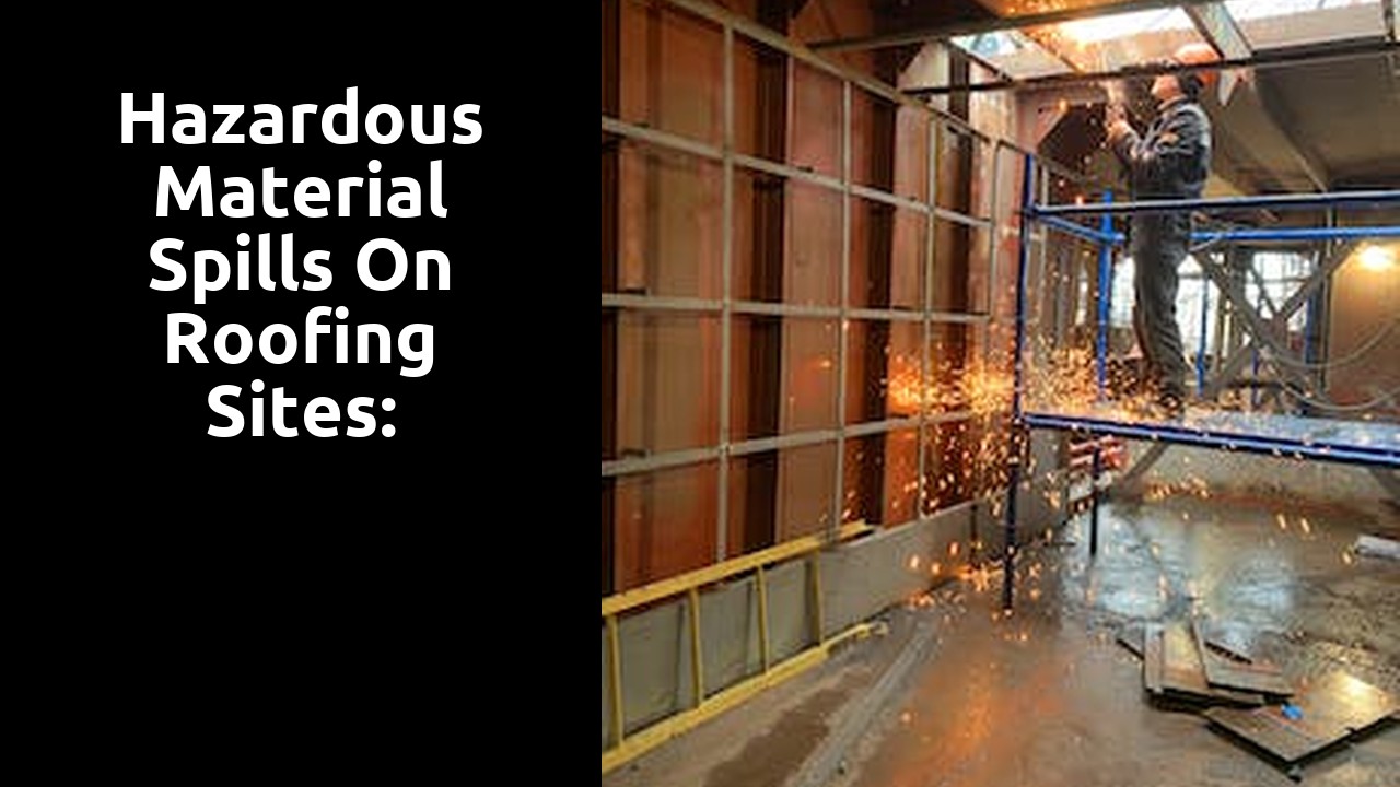 Hazardous Material Spills on Roofing Sites: Response and Cleanup