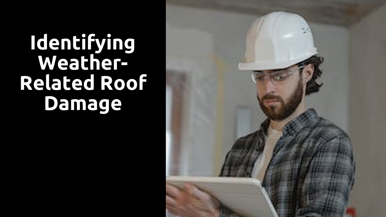 Identifying Weather-Related Roof Damage