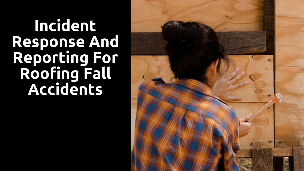 Incident Response and Reporting for Roofing Fall Accidents