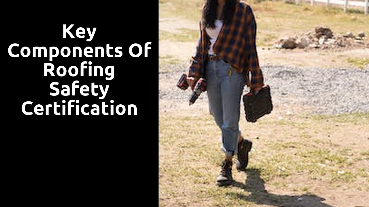 Key Components of Roofing Safety Certification