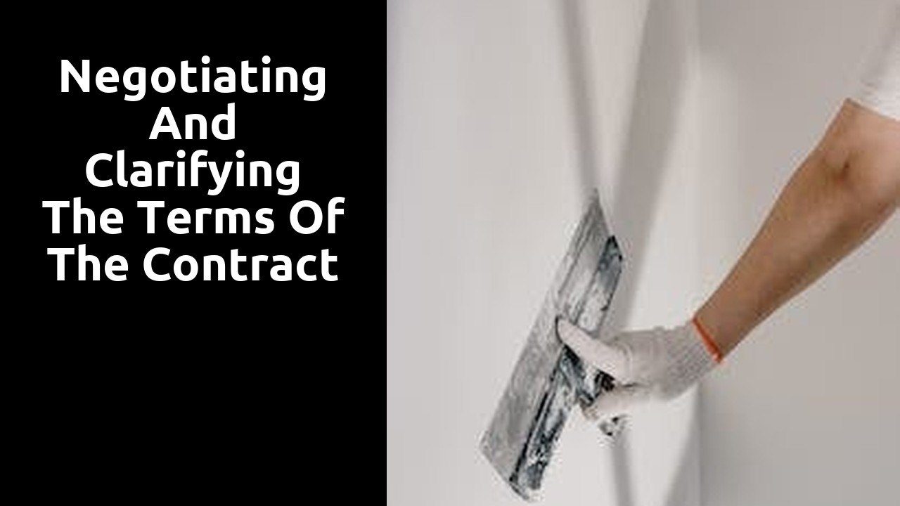 Negotiating and Clarifying the Terms of the Contract with Your Roofing Contractor