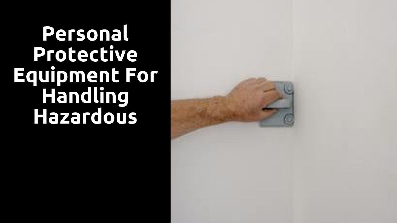 Personal Protective Equipment for Handling Hazardous Roofing Materials