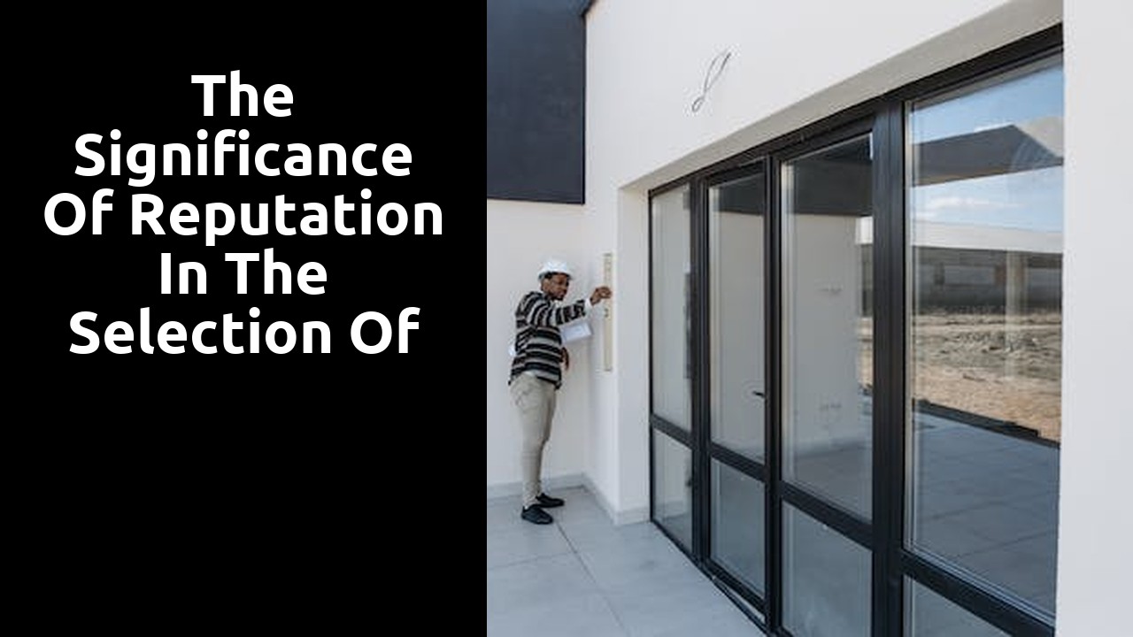 The Significance of Reputation in the Selection of a Roofing Contractor