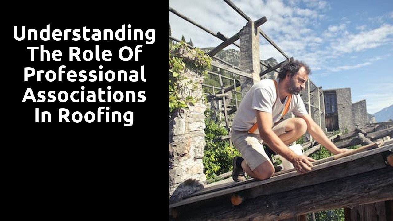 Understanding the Role of Professional Associations in Roofing